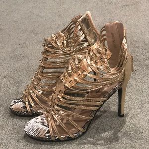 Beautiful gold heels